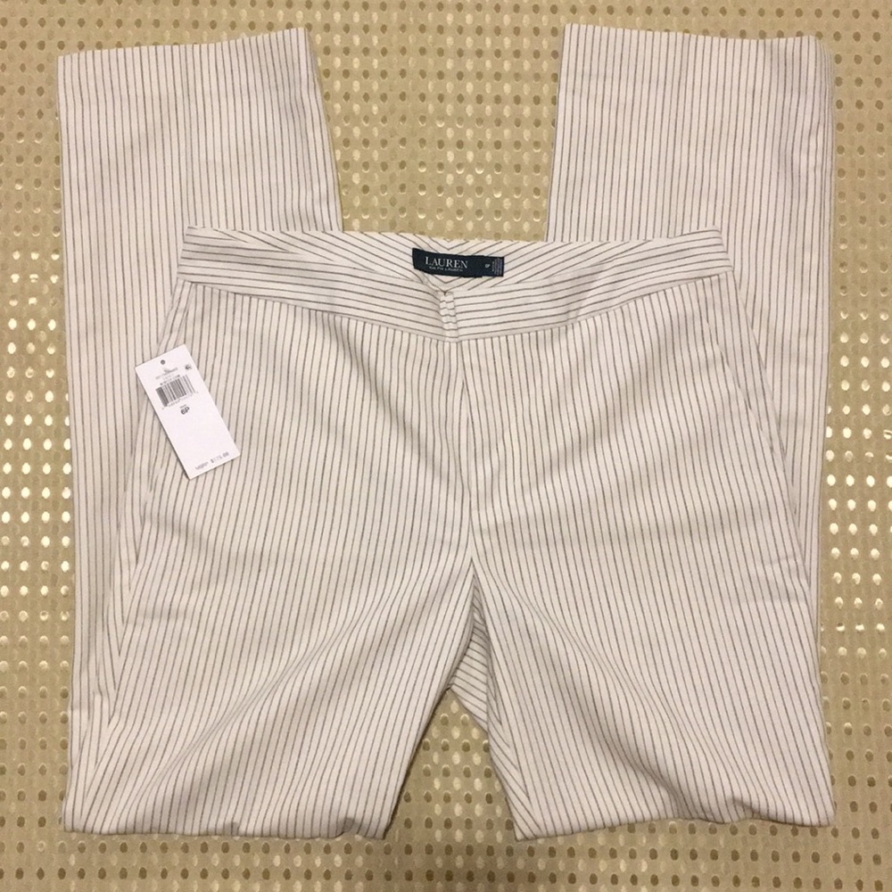 Pinstripe Dress Pants LAUREN by Ralph Lauren NWT